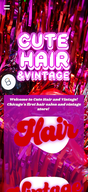 Cute Hair and Vintage